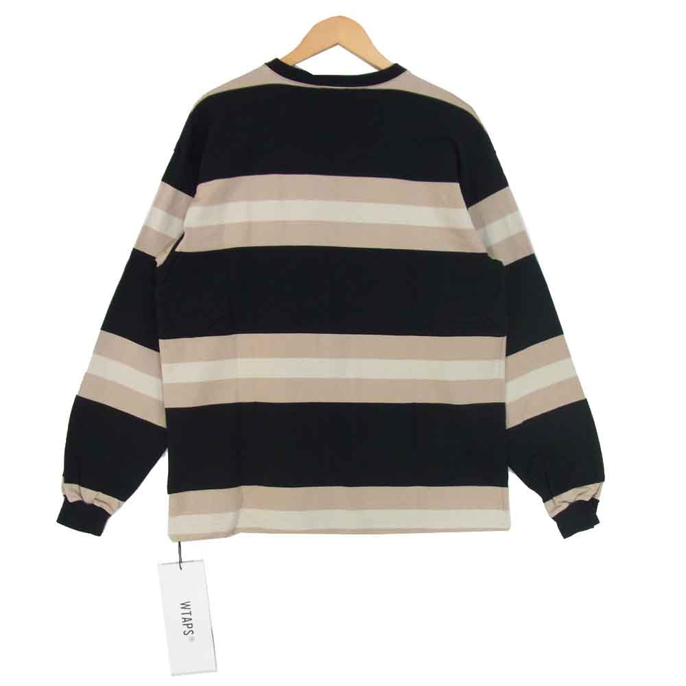 WTAPS ダブルタップス 20SS 201ATDT-CSM27 Long Sleeve Vatos Tee ロングスリーブカットソー ブラック系 M【新古品】【未使用】【中古】