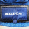 DESCENDANT ディセンダント 19AW SQUAD DENIM JACKET ロゴ刺繍デニム インディゴブルー系 2【極上美品】【中古】