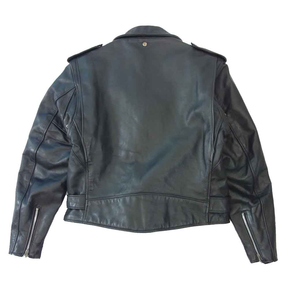 schott ショット ダブルライダース ブラック系【中古】