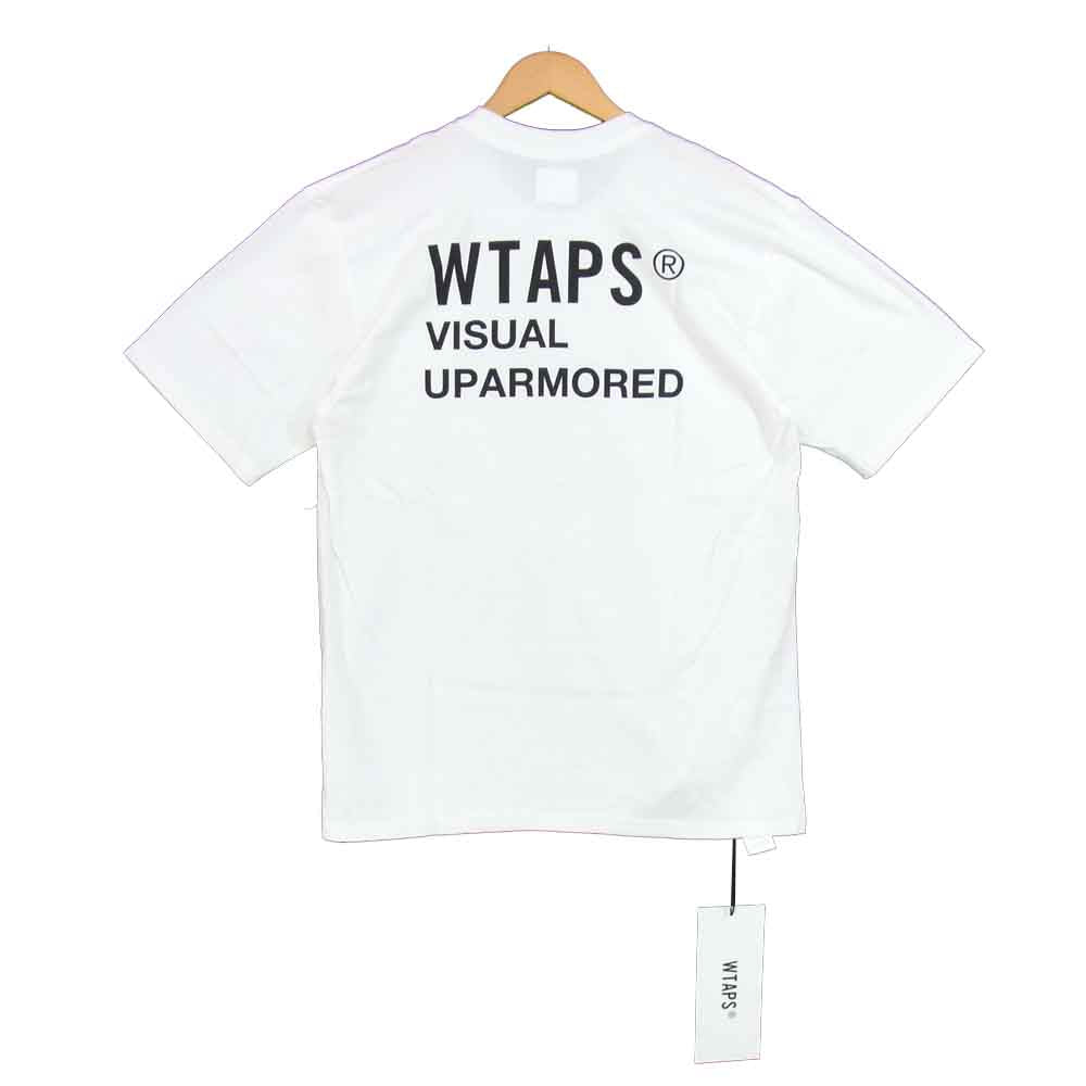WTAPS ダブルタップス 20SS 201PCDT-ST12S DCLXVI S/S TEE スクリーンプリント Tシャツ ホワイト系 L【新古品】【未使用】【中古】