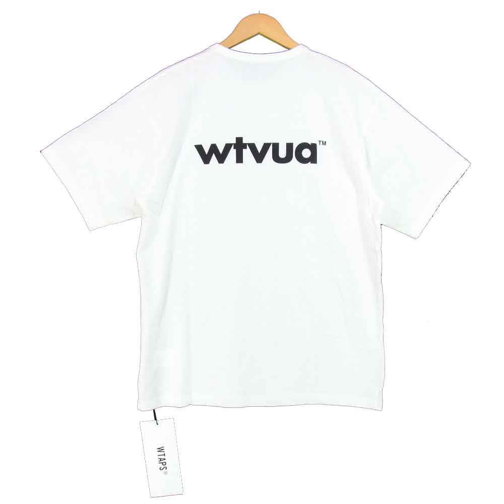 WTAPS ダブルタップス 20SS 201ATDT-CSM11 INDUSTRY D SS04 TEE 半袖 Tシャツ ホワイト系 L【新古品】【未使用】【中古】