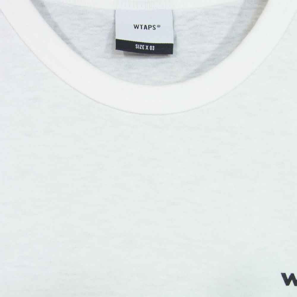 20SS WTAPS INDUSTRY D SS04 TEE White 白 L