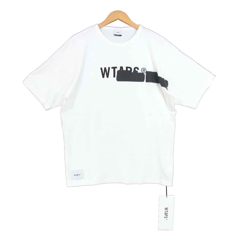 WTAPS ダブルタップス 19AW 192ATDT-CSM10  SIDE EFFECT SS TEE サイド エフェクト Tシャツ ホワイト系 L【新古品】【未使用】【中古】