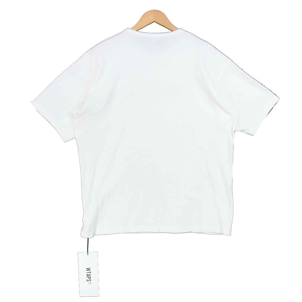 WTAPS ダブルタップス 19AW 192ATDT-CSM10  SIDE EFFECT SS TEE サイド エフェクト Tシャツ ホワイト系 L【新古品】【未使用】【中古】