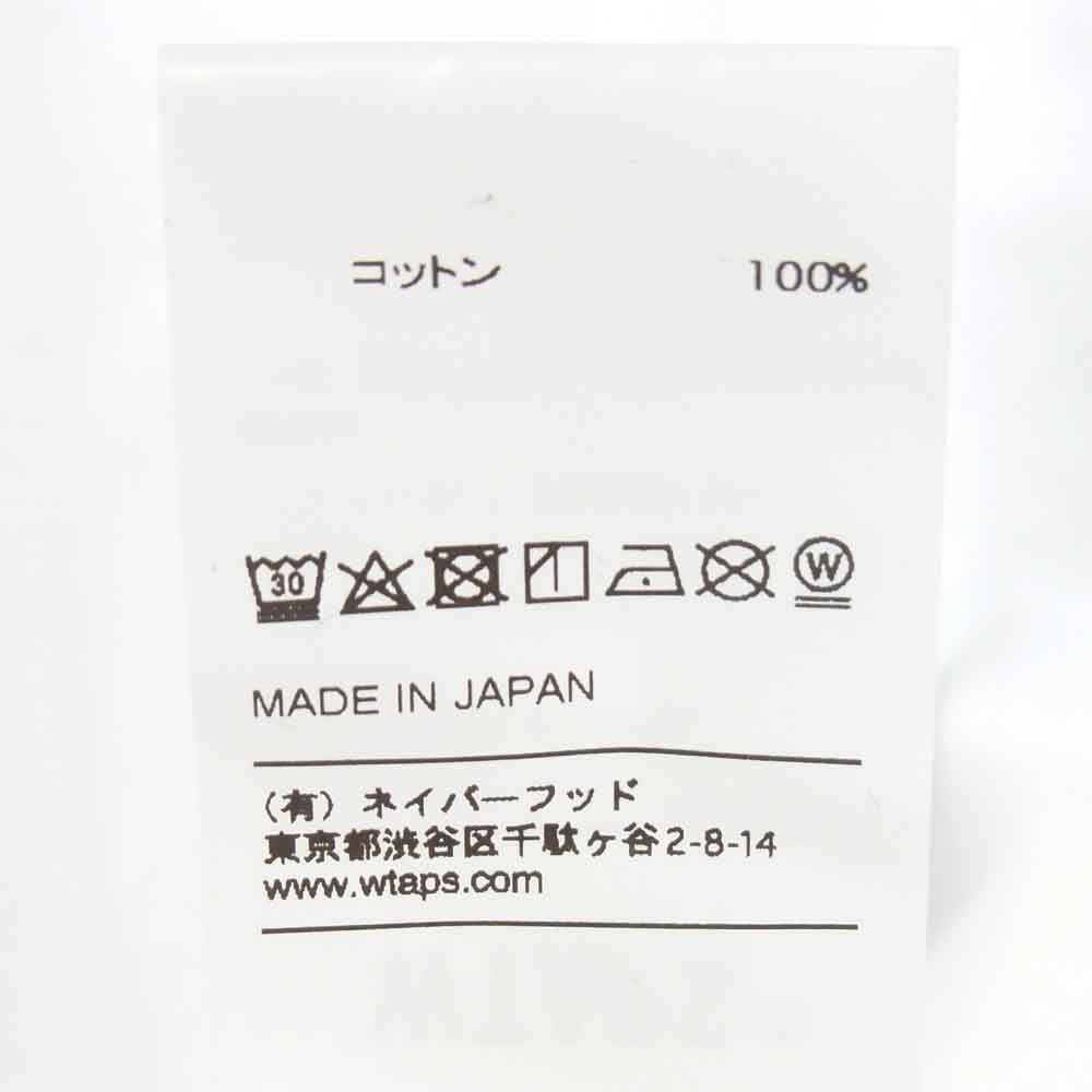 WTAPS ダブルタップス 19AW 192ATDT-CSM10  SIDE EFFECT SS TEE サイド エフェクト Tシャツ ホワイト系 L【新古品】【未使用】【中古】