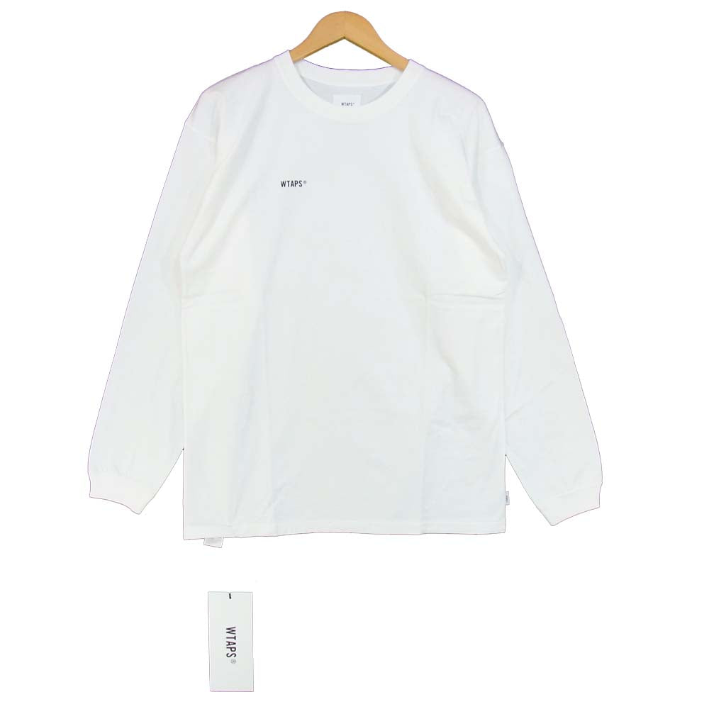 WTAPS ダブルタップス 20AW 202ATDT-LT02S 40PCT UPARMORED LS TEE 長袖 Tシャツ ホワイト系 L【新古品】【未使用】【中古】