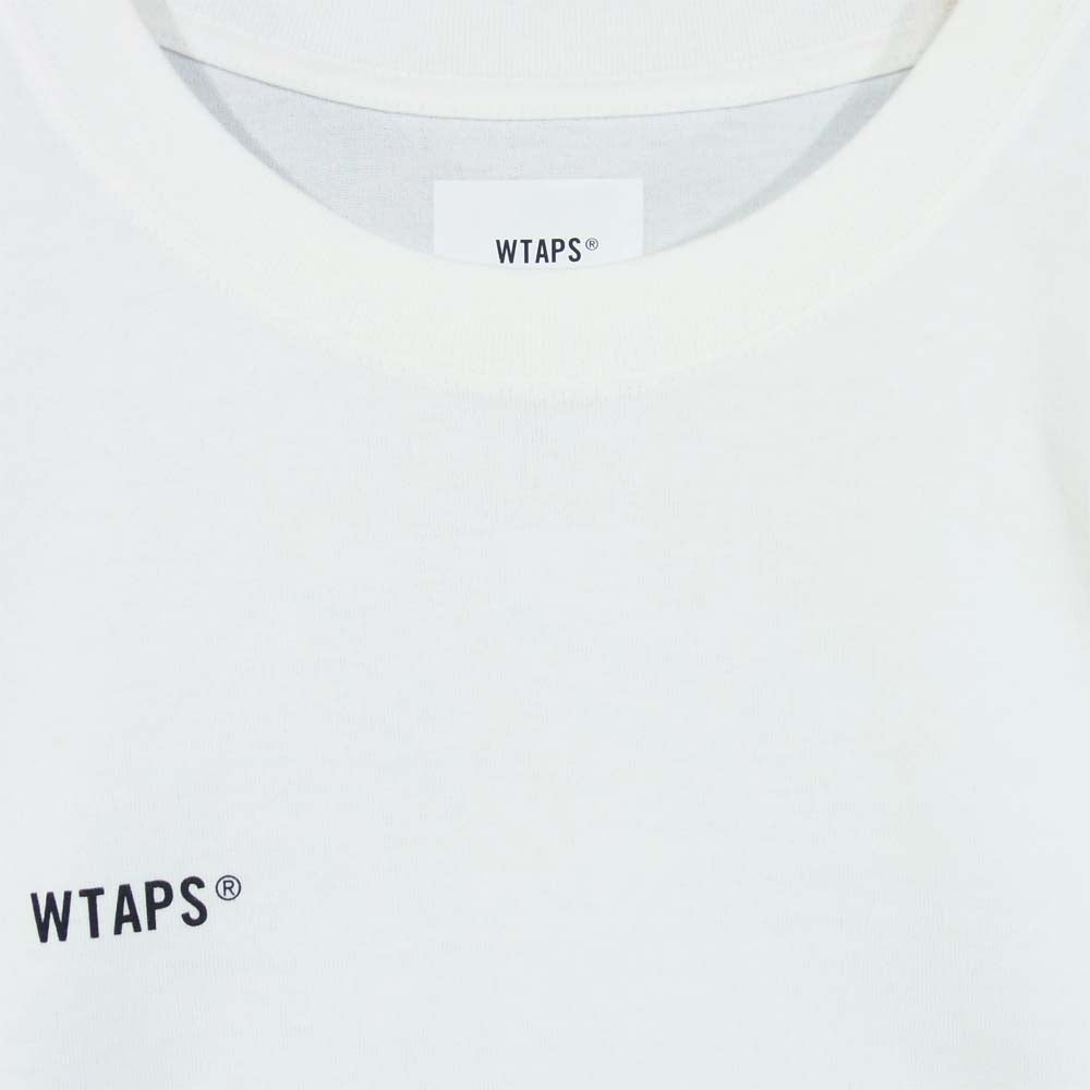 WTAPS ダブルタップス 20AW 202ATDT-LT02S 40PCT UPARMORED LS TEE 長袖 Tシャツ ホワイト系 L【新古品】【未使用】【中古】