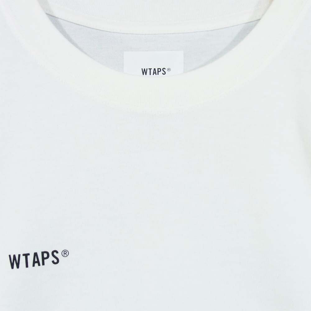Lサイズ WTAPS TEE Tシャツ 白 40PCT UPARMORED