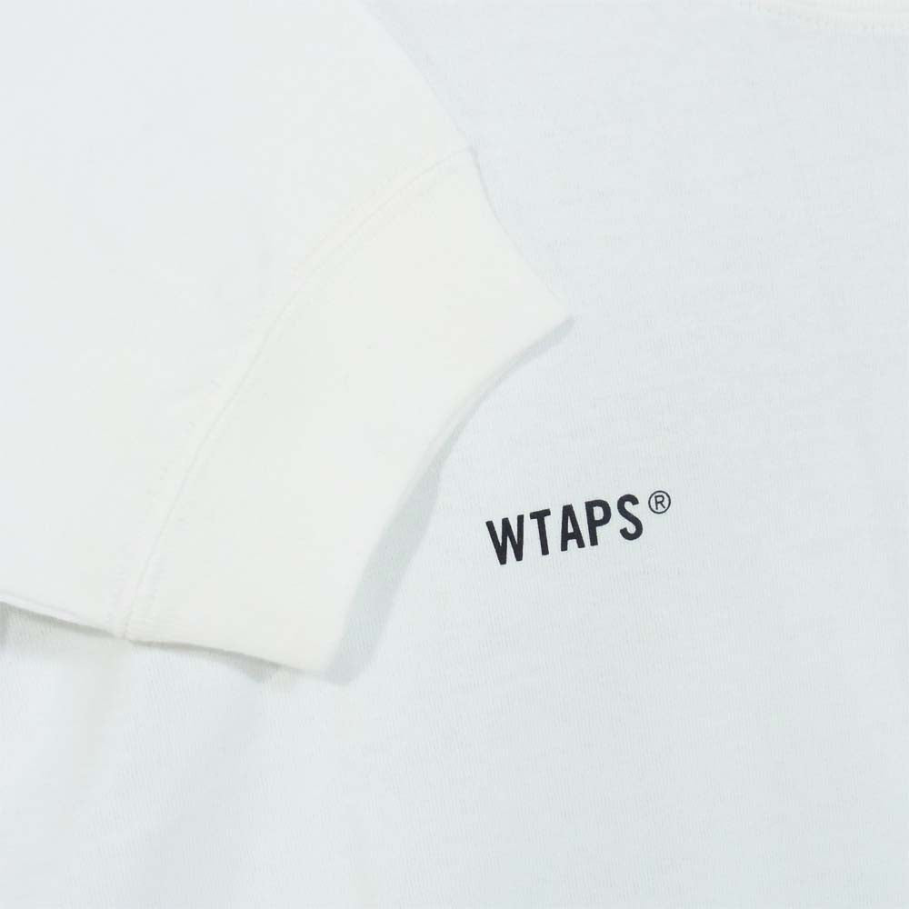 WTAPS ダブルタップス 20AW 202ATDT-LT02S 40PCT UPARMORED LS TEE 長袖 Tシャツ ホワイト系 L【新古品】【未使用】【中古】
