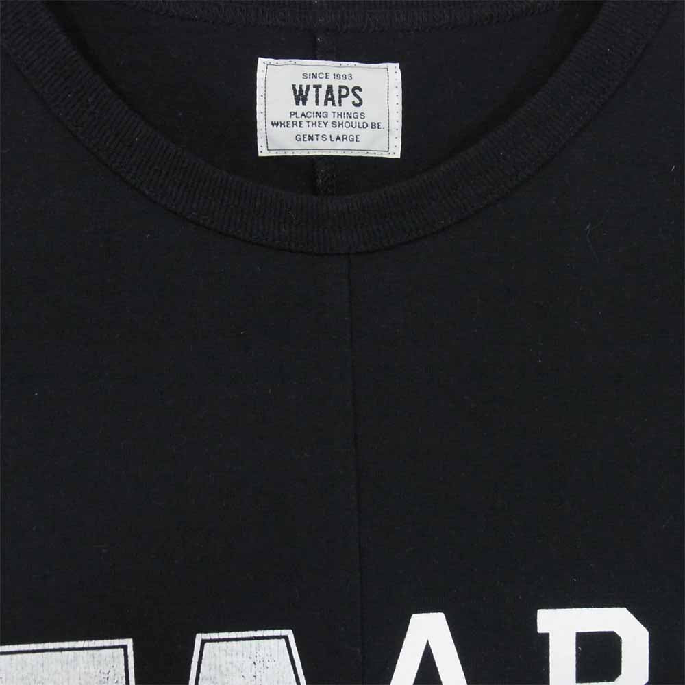 WTAPS ダブルタップス 19SS 191ATDT-CSM02S × ロンハーマン Ron Herman 日本上陸10周年記念 RIPPER TEE ブラック系 L【中古】