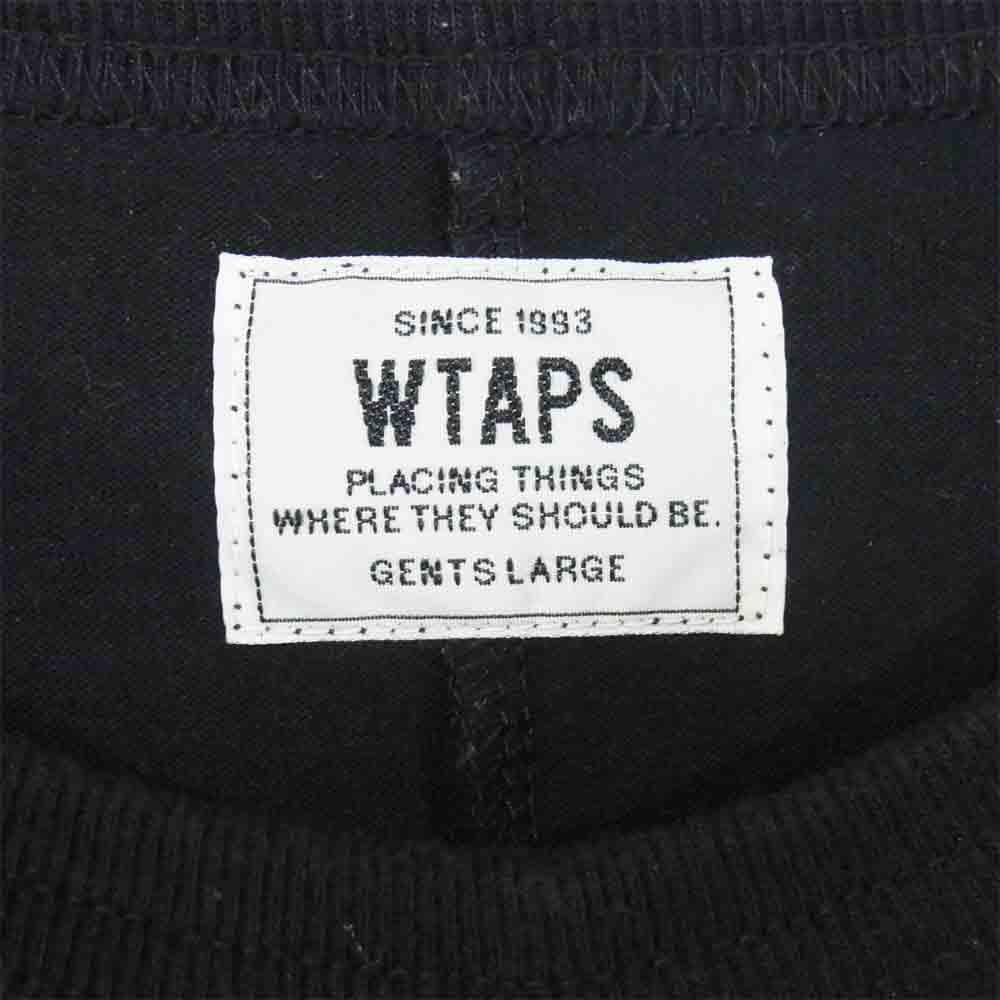 WTAPS ダブルタップス 19SS 191ATDT-CSM02S × ロンハーマン Ron Herman 日本上陸10周年記念 RIPPER TEE ブラック系 L【中古】