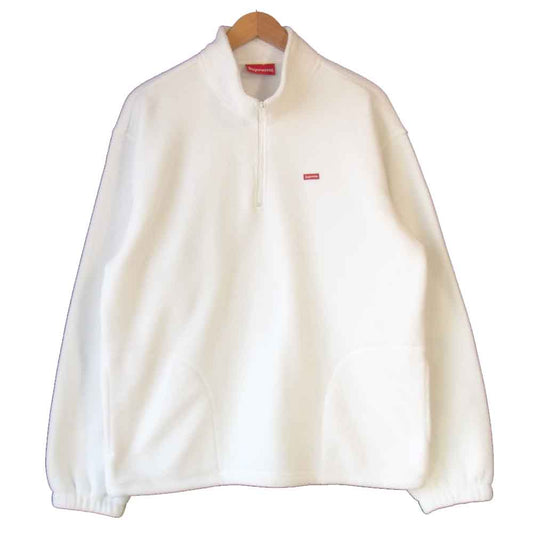 Supreme シュプリーム 20AW Polartec Half Zip Pullover ジップ プルオーバー ホワイト系 L【新古品】【未使用】【中古】