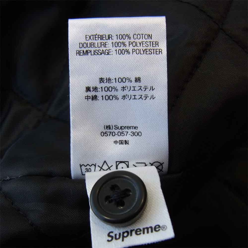 Supreme シュプリーム 20AW Quilted Flannel Shirt キルティング フランネル マルチカラー系 L【極上美品】【中古】
