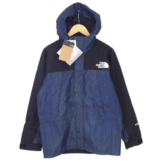 THE NORTH FACE ノースフェイス NP12032 国内正規品 Mountain Light DENIM Jacket マウンテンライトジャケット インディゴブルー系 ブラック系 M【新古品】【未使用】【中古】