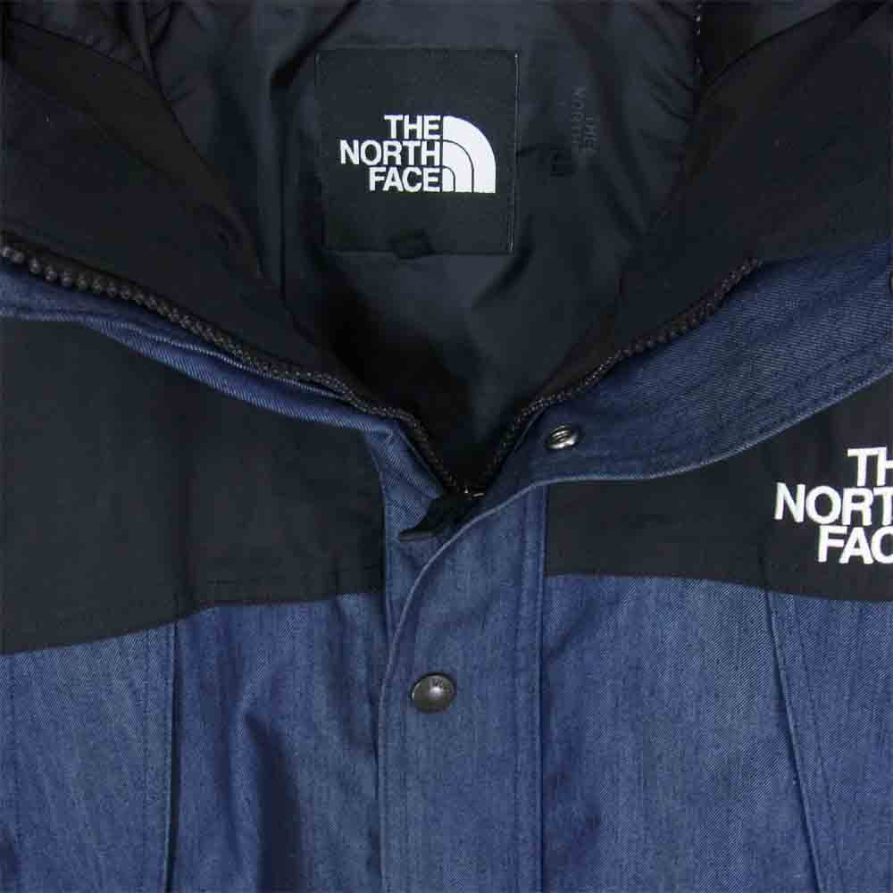 THE NORTH FACE ノースフェイス NP12032 国内正規品 Mountain Light DENIM Jacket マウンテンライトジャケット インディゴブルー系 ブラック系 M【新古品】【未使用】【中古】