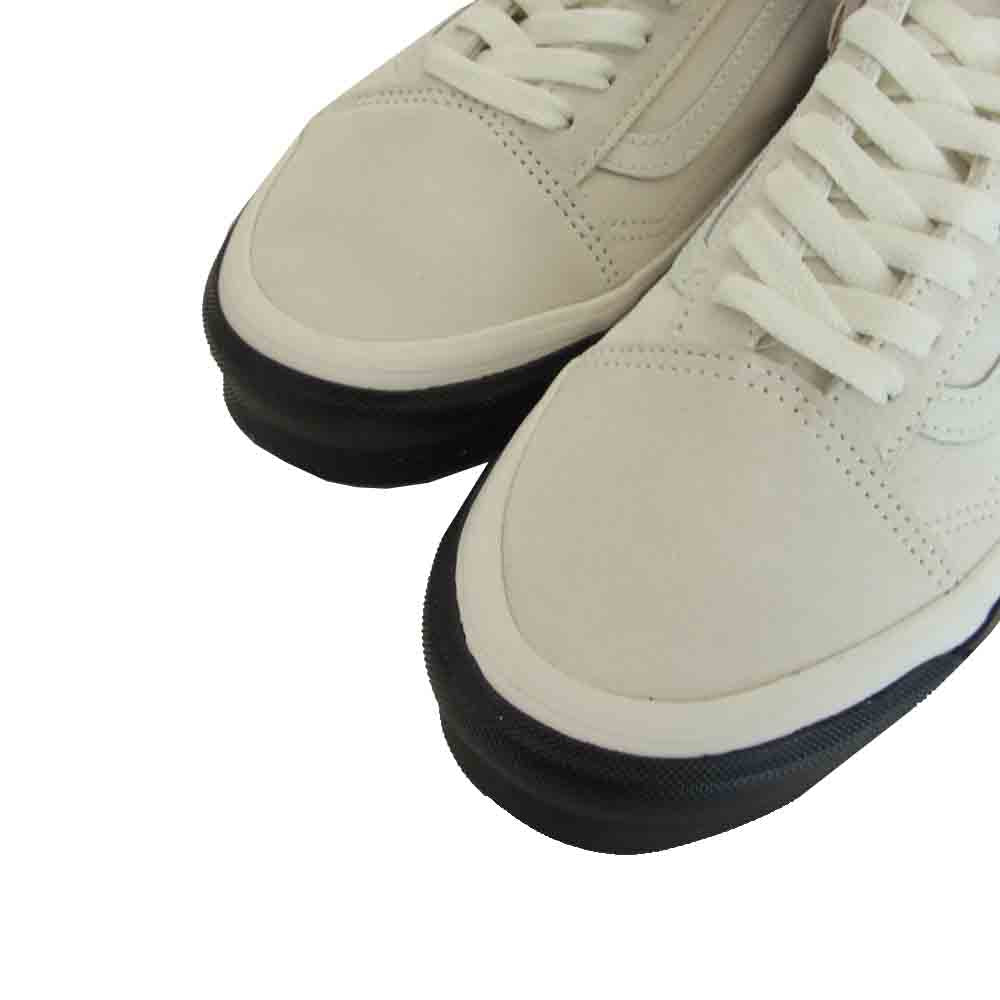 WTAPS ダブルタップス VN0A4P3X20F × バンズ VANS OG OLD SKOOL LX オールドスクール ローカット Gps × White × Black 28cm【新古品】【未使用】【中古】