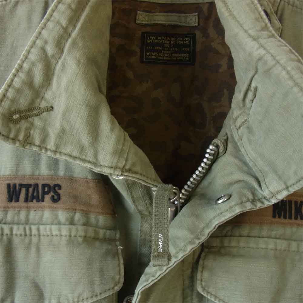 WTAPS ダブルタップス 17AW 172GWDT-JKM02 M-65 JACKET ミリタリー ジャケット カーキ系 2【中古】