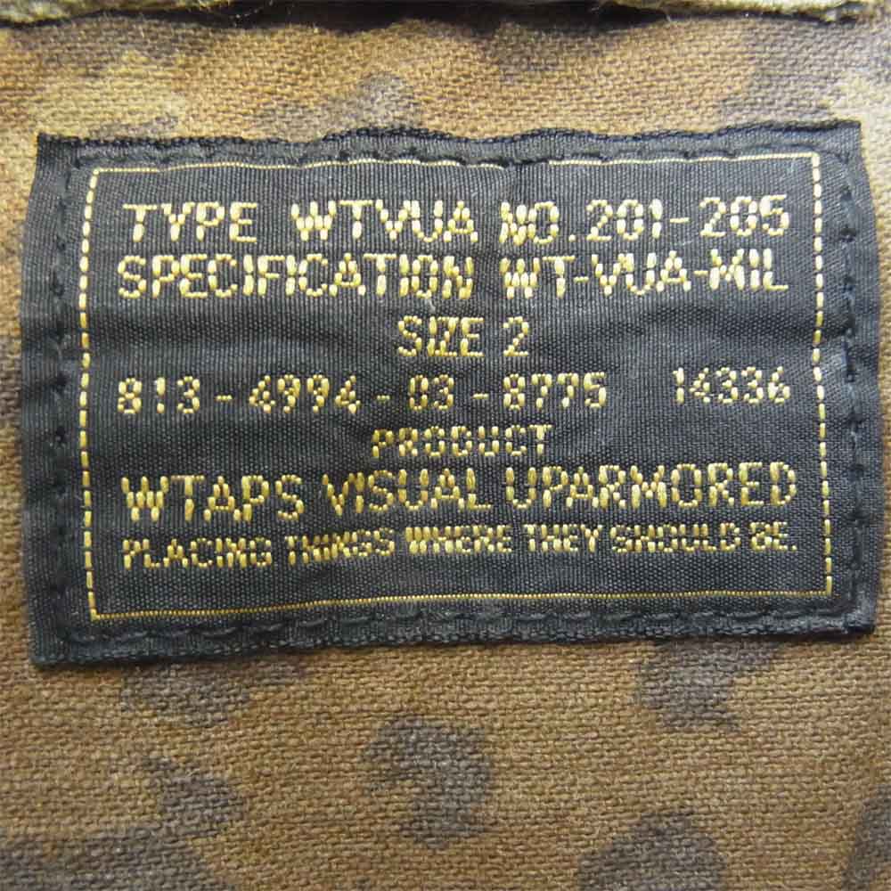 WTAPS ダブルタップス 17AW 172GWDT-JKM02 M-65 JACKET ミリタリー ジャケット カーキ系 2【中古】