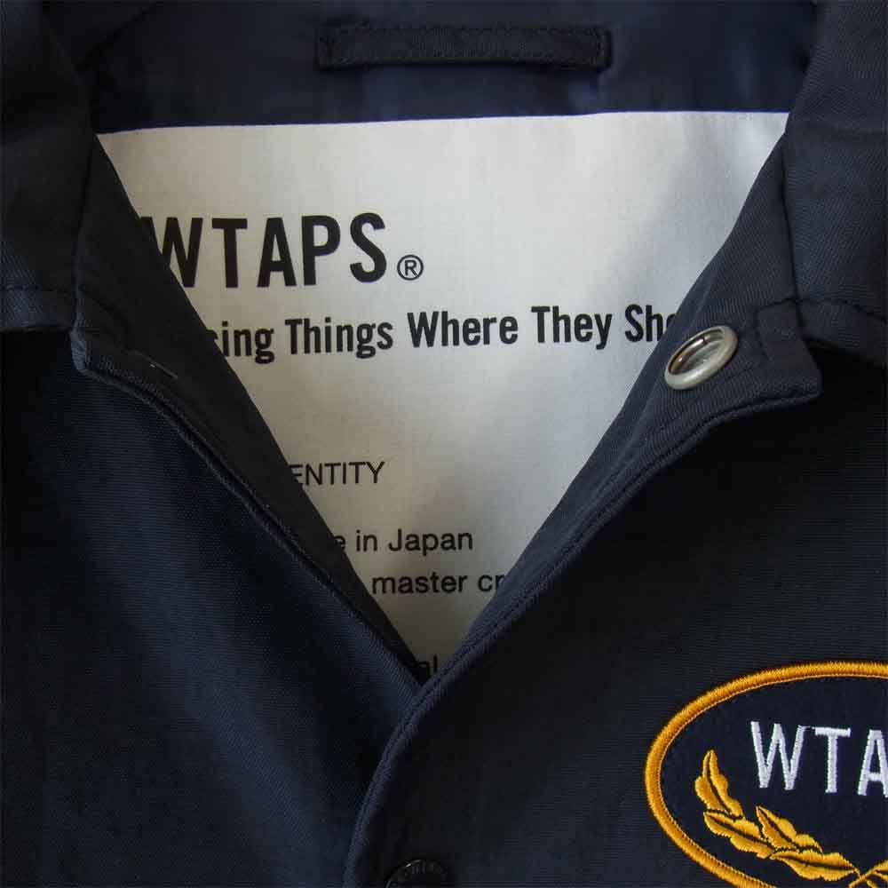 WTAPS ダブルタップス 17SS 171TQDT-JKM01 SOUVENIR JK JACKET ナイロン ダークネイビー系 L【新古品】【未使用】【中古】