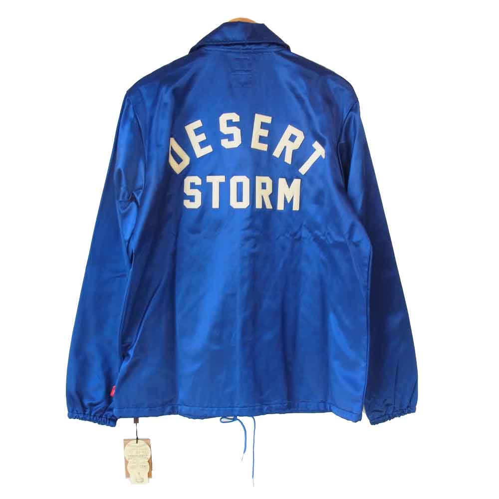 WTAPS ダブルタップス 14AW 142JEJD-JKM01 VINTAGE SATIN WINDBREAKER サテン コーチジャケット ブルー系 L【新古品】【未使用】【中古】