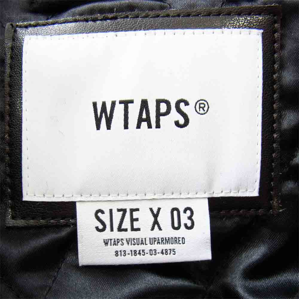 WTAPS ダブルタップス 18AW 182BRDT-JKM04 CLUB JACKET クラブ ブラック系 ホワイト系 L【新古品】【未使用】【中古】