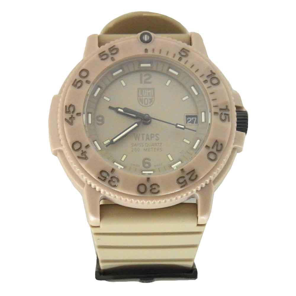 WTAPS ダブルタップス × ルミノックス LUMINOX Ref.3001.WTAPS.LTD 腕時計 ベージュ系【新古品】【未使用】【中古】