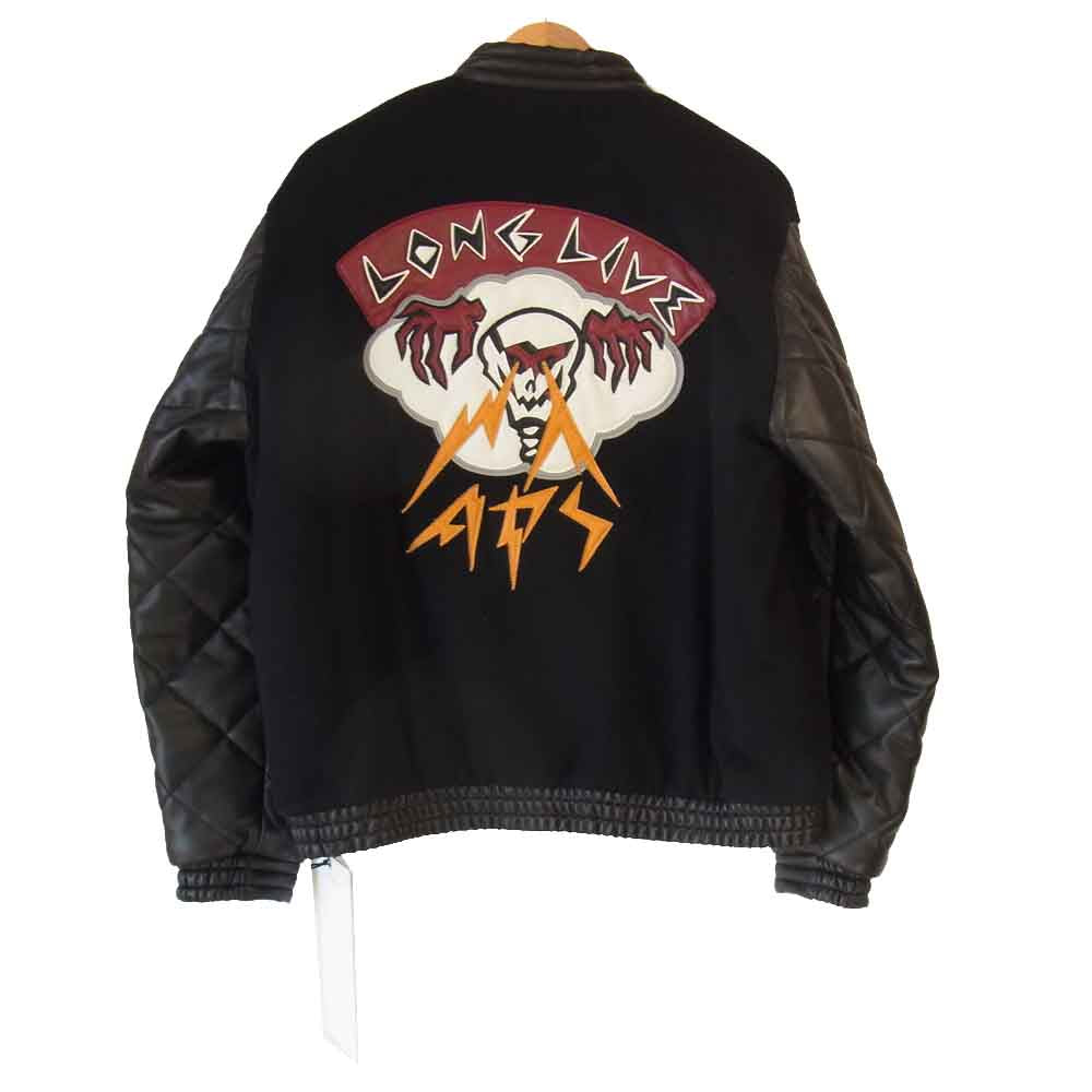 WTAPS ダブルタップス 20AW 202BRDT-JKM05 CANAL WONY MOSSER JACKET カナル スタジャン ブラック系 L【新古品】【未使用】【中古】