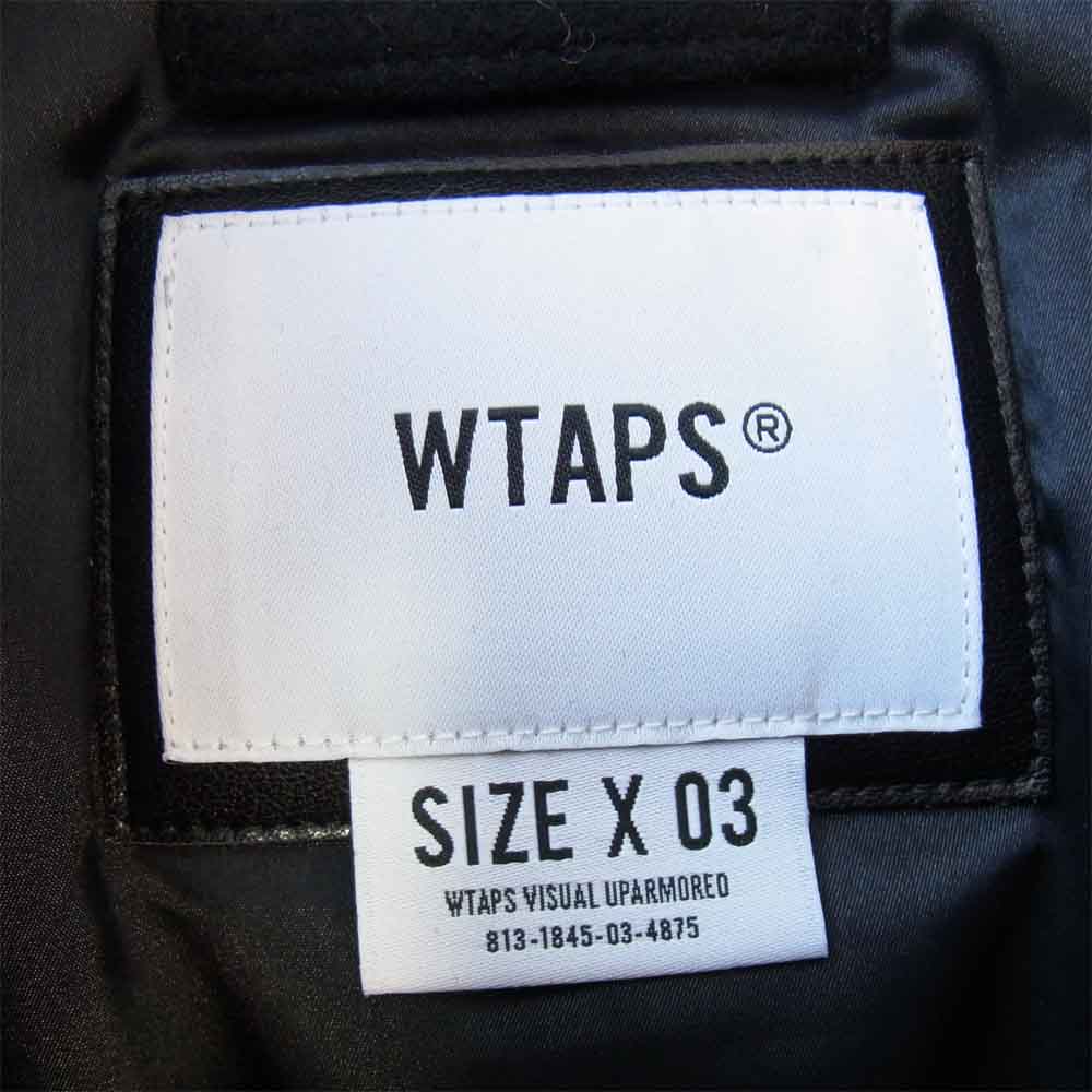 WTAPS ダブルタップス 20AW 202BRDT-JKM05 CANAL WONY MOSSER JACKET カナル スタジャン ブラック系 L【新古品】【未使用】【中古】