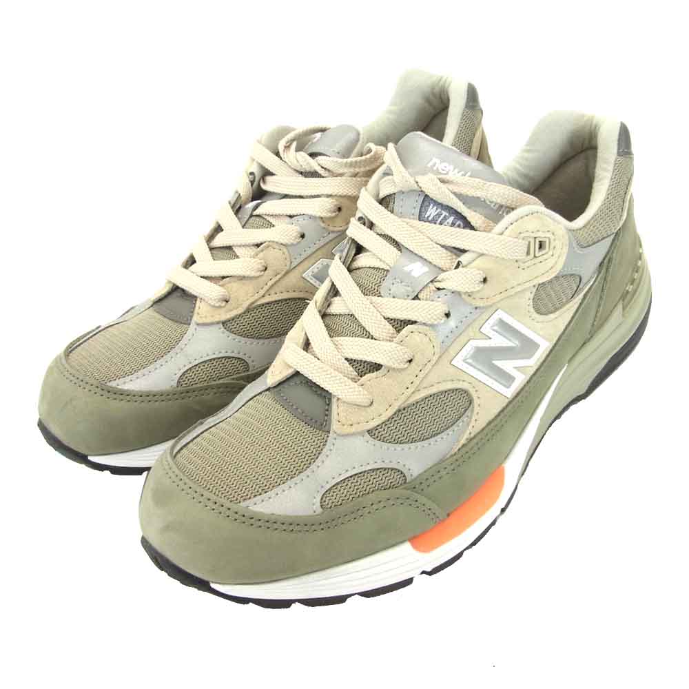 WTAPS ダブルタップス 20SS M992WT × ニューバランス New Balance ローカット カーキ系 ベージュ系 28cm【極上美品】【中古】