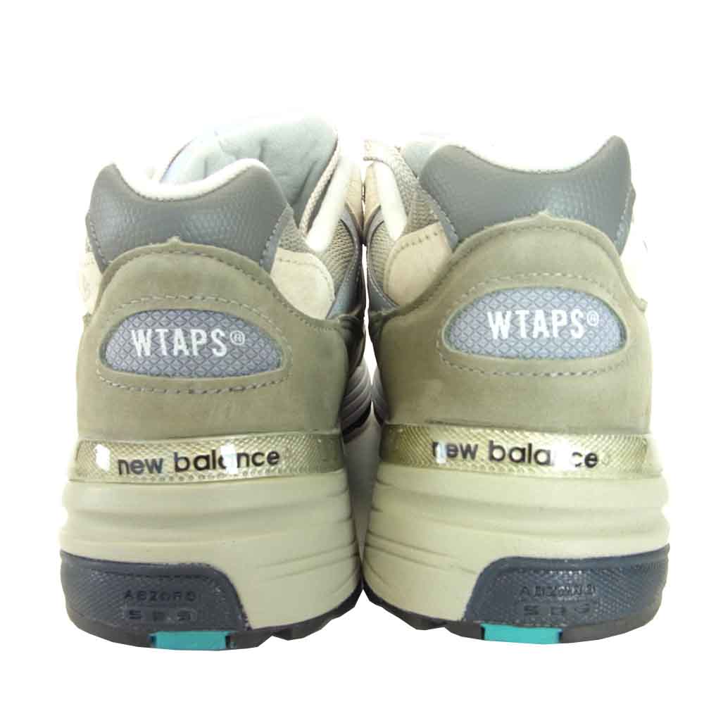WTAPS ダブルタップス 20SS M992WT × ニューバランス New Balance ローカット カーキ系 ベージュ系 28cm【極上美品】【中古】