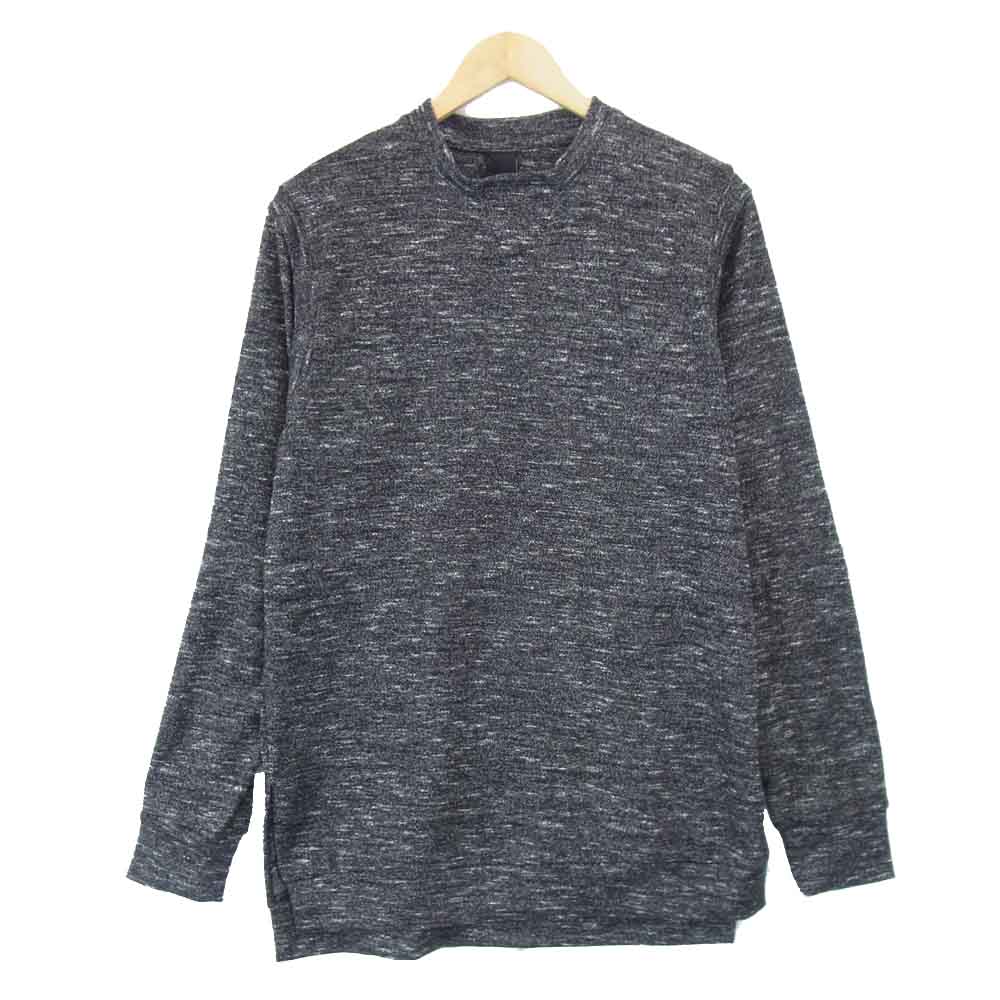 エーディーワイエヌ ハイネック 霜降り 長袖 カットソー グレー系 M【中古】