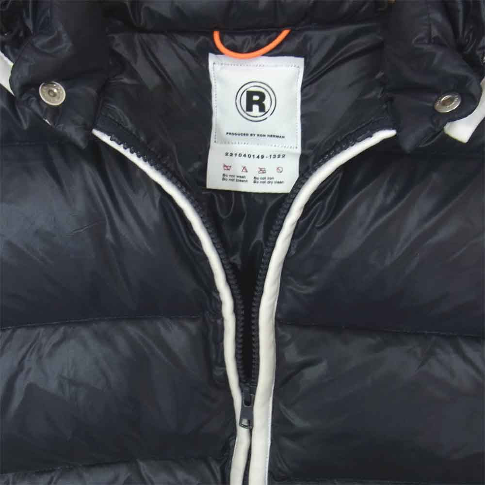 Ron Herman ロンハーマン 221040149-1322 パイピング ダウン ジャケット ダークネイビー系 S【中古】