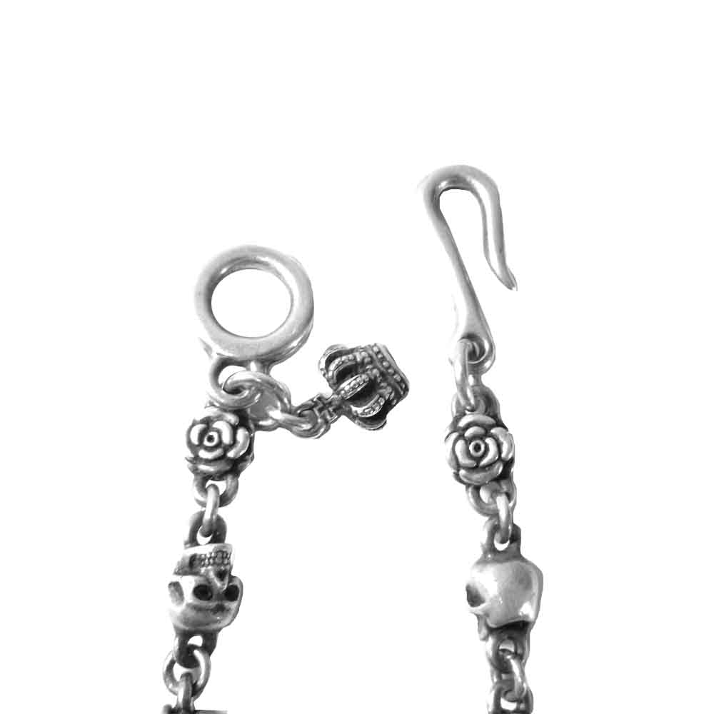 Justin Davis ジャスティンデイビス SNJ212 ROSE DIVINE ネックレス シルバー系【中古】