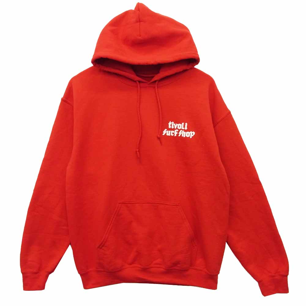 サイコム GARAGE SALE series ガレージセールシリーズ パーカー レッド系 M【美品】【中古】
