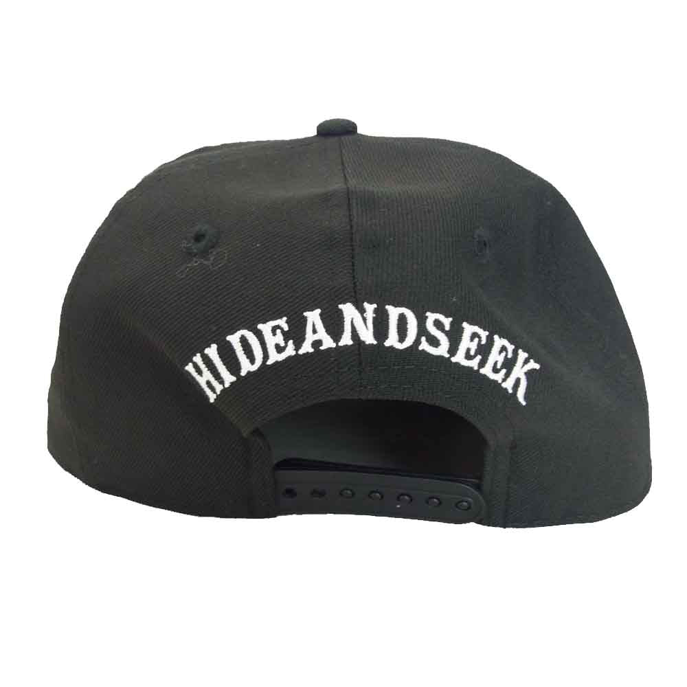 TENDERLOIN テンダーロイン × HIDEANDSEEK NEWERA BASEBALL CAP キャップ 帽子 ブラック系【美品】【中古】