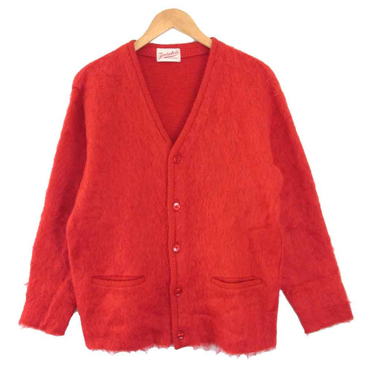 TENDERLOIN テンダーロイン T-MOHAIR CARDIGAN モヘア カーディガン レッド系【美品】【中古】