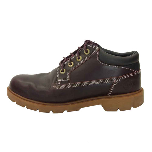 Timberland ティンバーランド A1P3U YOUTH BASIC OX ユース ベーシック オックス ワインレッド系 26.5cm US8.5W【中古】