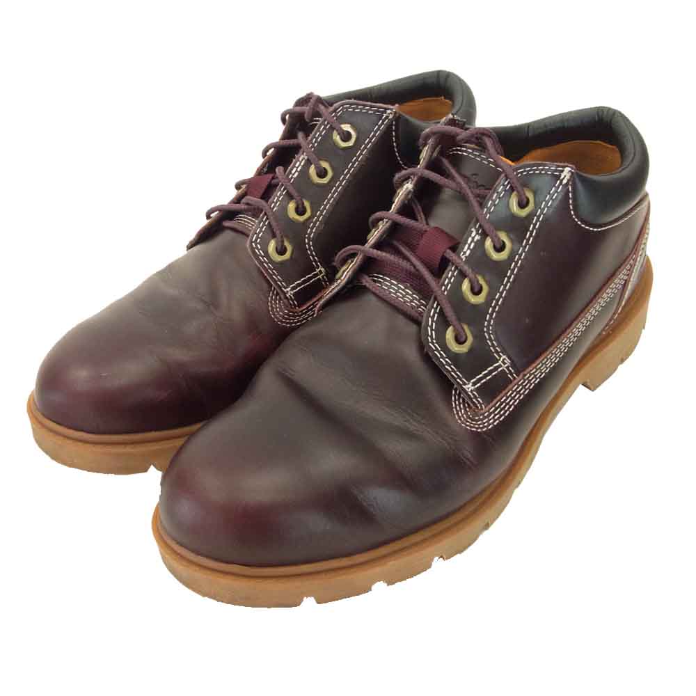 Timberland ティンバーランド A1P3U YOUTH BASIC OX ユース ベーシック オックス ワインレッド系 26.5cm US8.5W【中古】