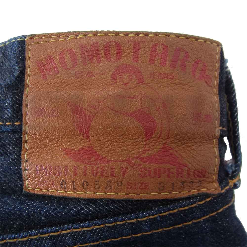 MOMOTARO JEANS 桃太郎ジーンズ 0105SP GOING TO BATTLE LABEL セルビッチ 出陣 ナローテーパード インディゴブルー系 W31【中古】