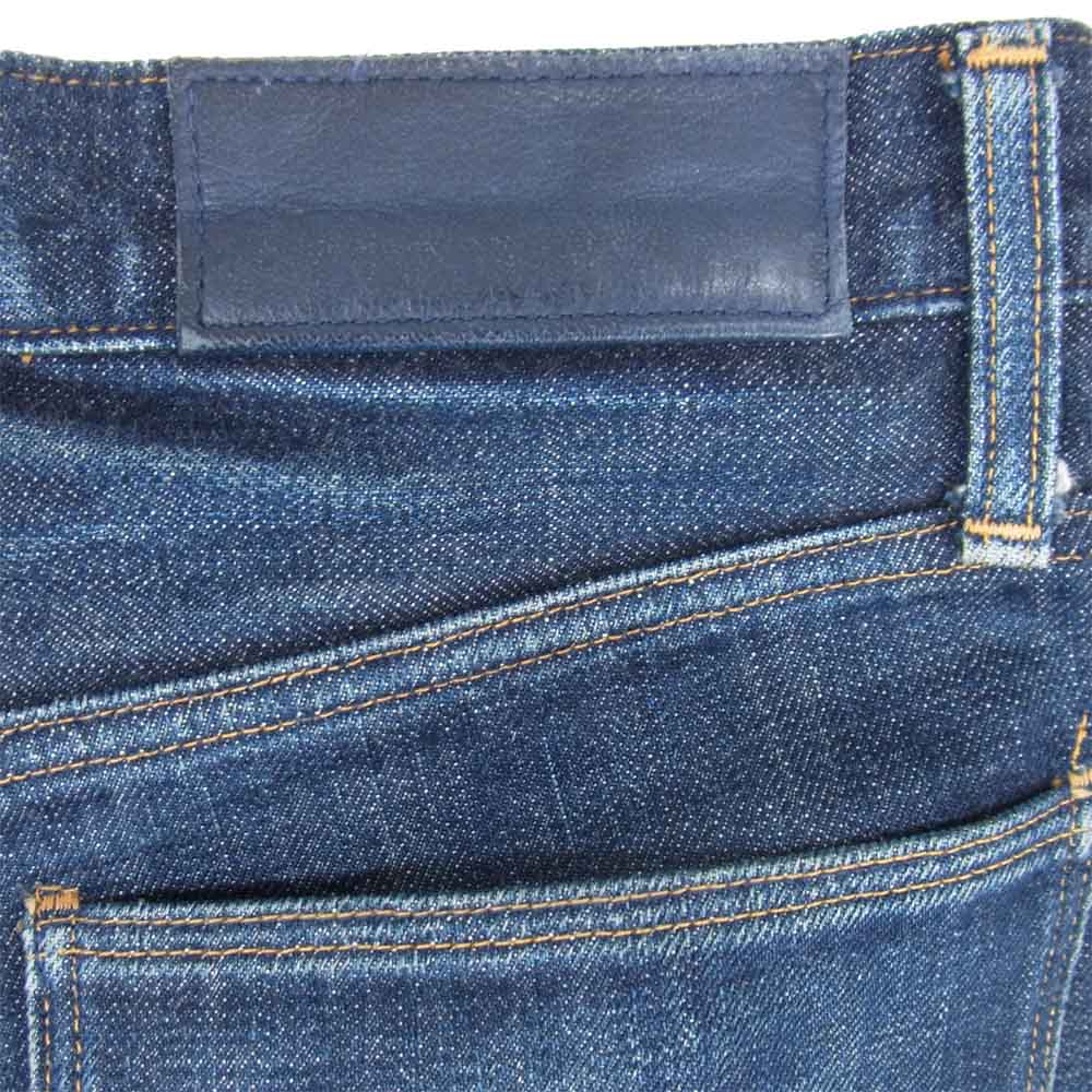 BIG JOHN ビッグジョン R009 RARE JEANS SLIM 15.5oz レア スリム ジーンズ インディゴブルー系 32【中古】