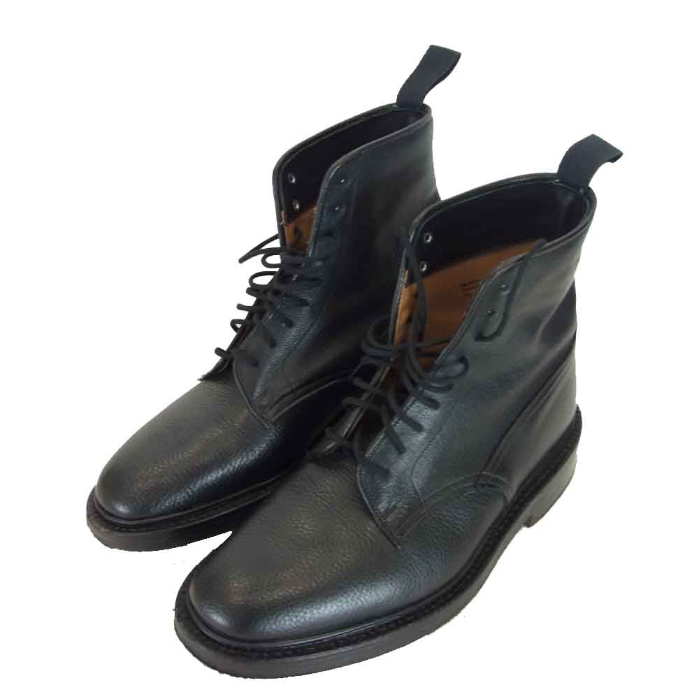 Tricker's トリッカーズ 810211 TRAMPING BOOTS トランピングブーツ ブラック系 UK7.5【中古】