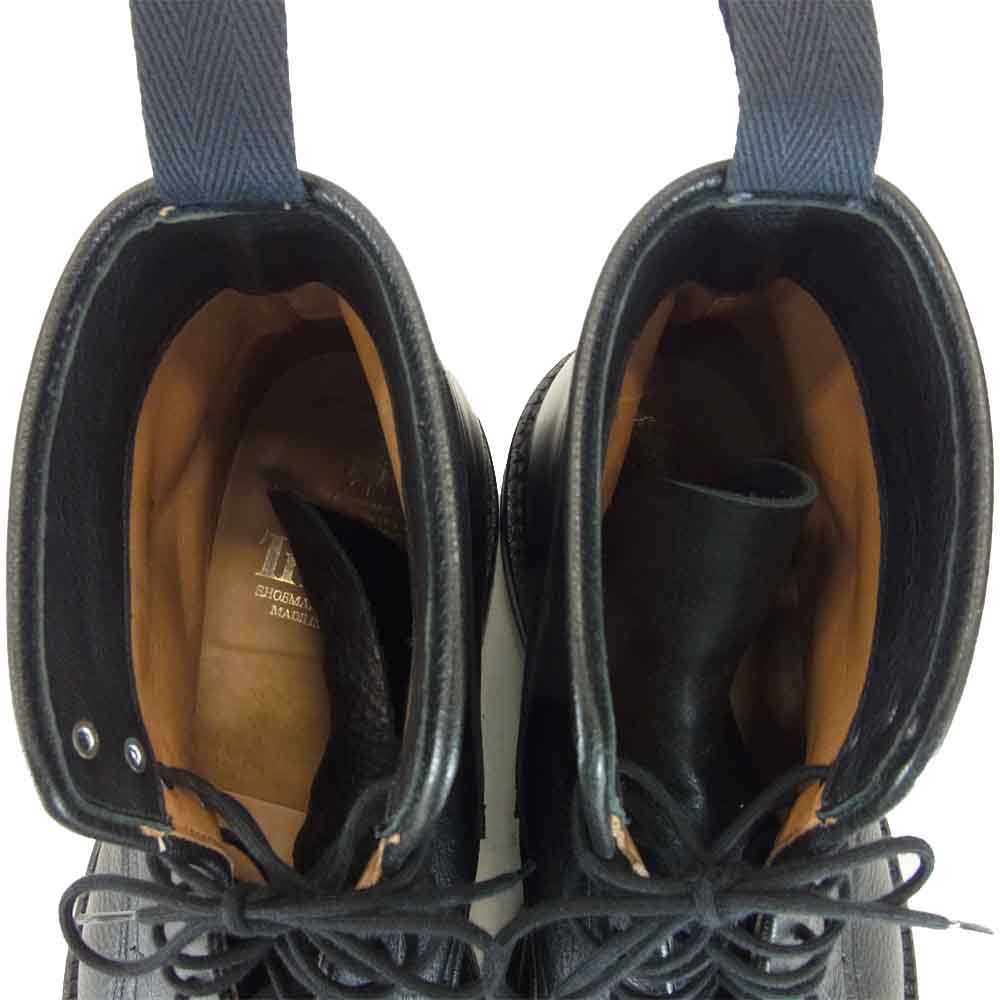 Tricker's トリッカーズ 810211 TRAMPING BOOTS トランピングブーツ ブラック系 UK7.5【中古】