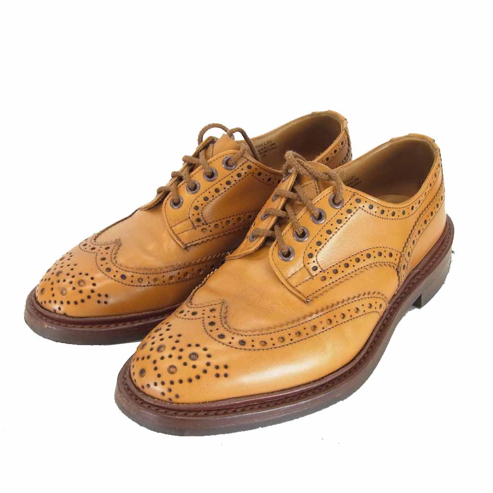 Tricker's トリッカーズ 5633/38 BOURTON バートン ダイナイトソール ブラウン系 UK7【中古】