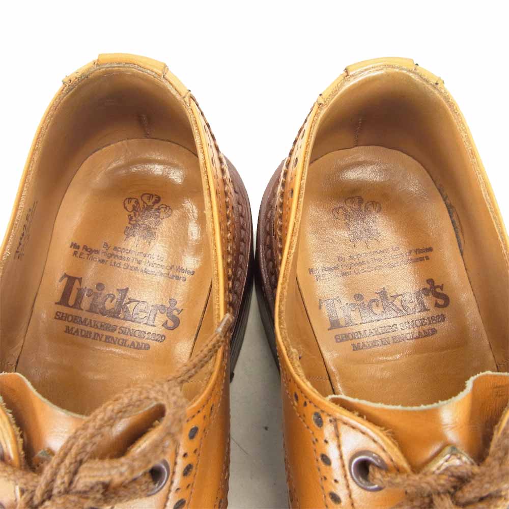 Tricker's トリッカーズ 5633/38 BOURTON バートン ダイナイトソール ブラウン系 UK7【中古】
