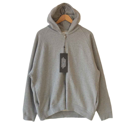 GRAPHPAPER グラフペーパー GU201-70172B × ループウィラー LOOPWHEELER Full-Zip Parka フルジップ パーカー グレー系 グレー系 2【美品】【中古】