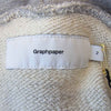 GRAPHPAPER グラフペーパー GU201-70172B × ループウィラー LOOPWHEELER Full-Zip Parka フルジップ パーカー グレー系 グレー系 2【美品】【中古】