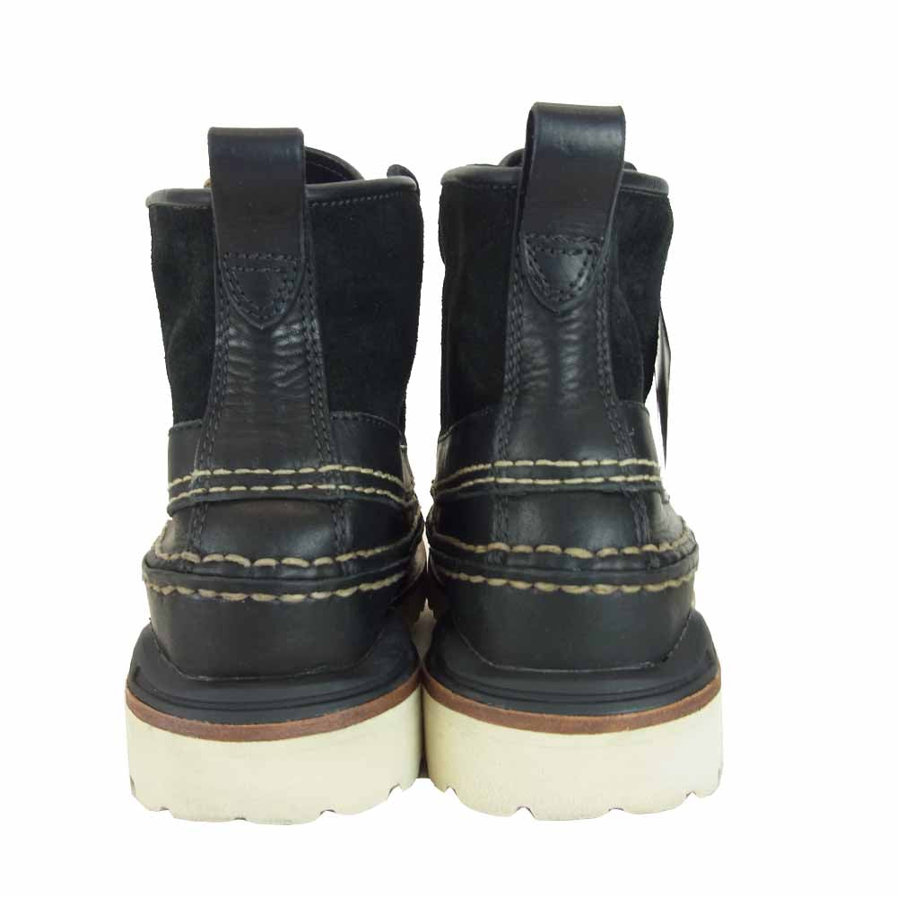VISVIM ビズビム GRIZZLY BOOTS MID-FOLK グリズリーブーツ ブラック系 US11【美品】【中古】