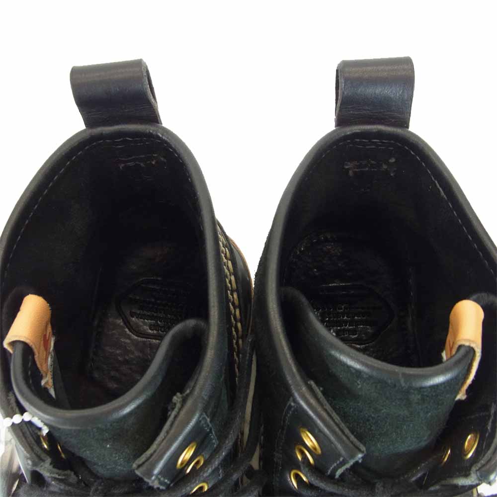 VISVIM ビズビム GRIZZLY BOOTS MID-FOLK グリズリーブーツ ブラック系 US11【美品】【中古】