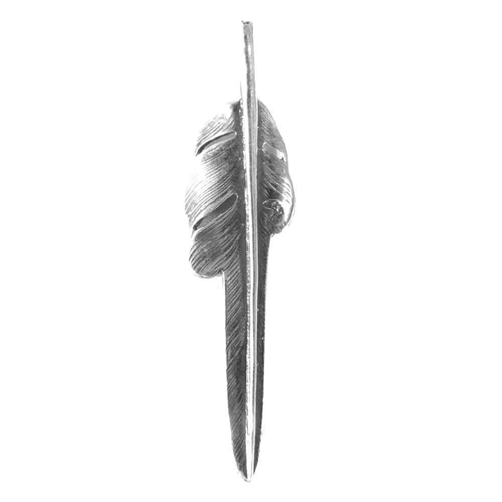 LARRY SMITH ラリースミス KAZEKIRI FEATHER カゼキリフェザー ペンダント トップ Mサイズ シルバー系【中古】