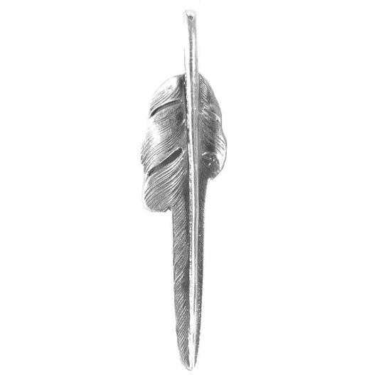 LARRY SMITH ラリースミス KAZEKIRI FEATHER カゼキリフェザー ペンダント トップ Mサイズ シルバー系【中古】